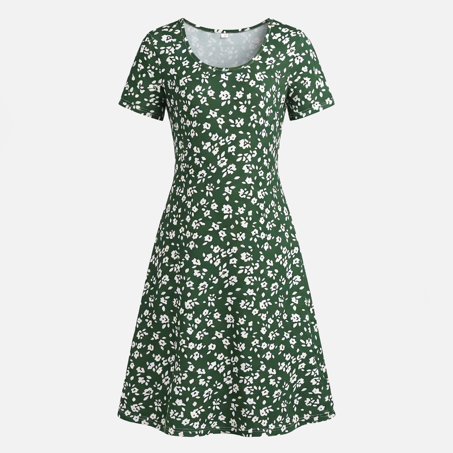 Robe femme coton fleurie été bohème robe vacances fluide élégante