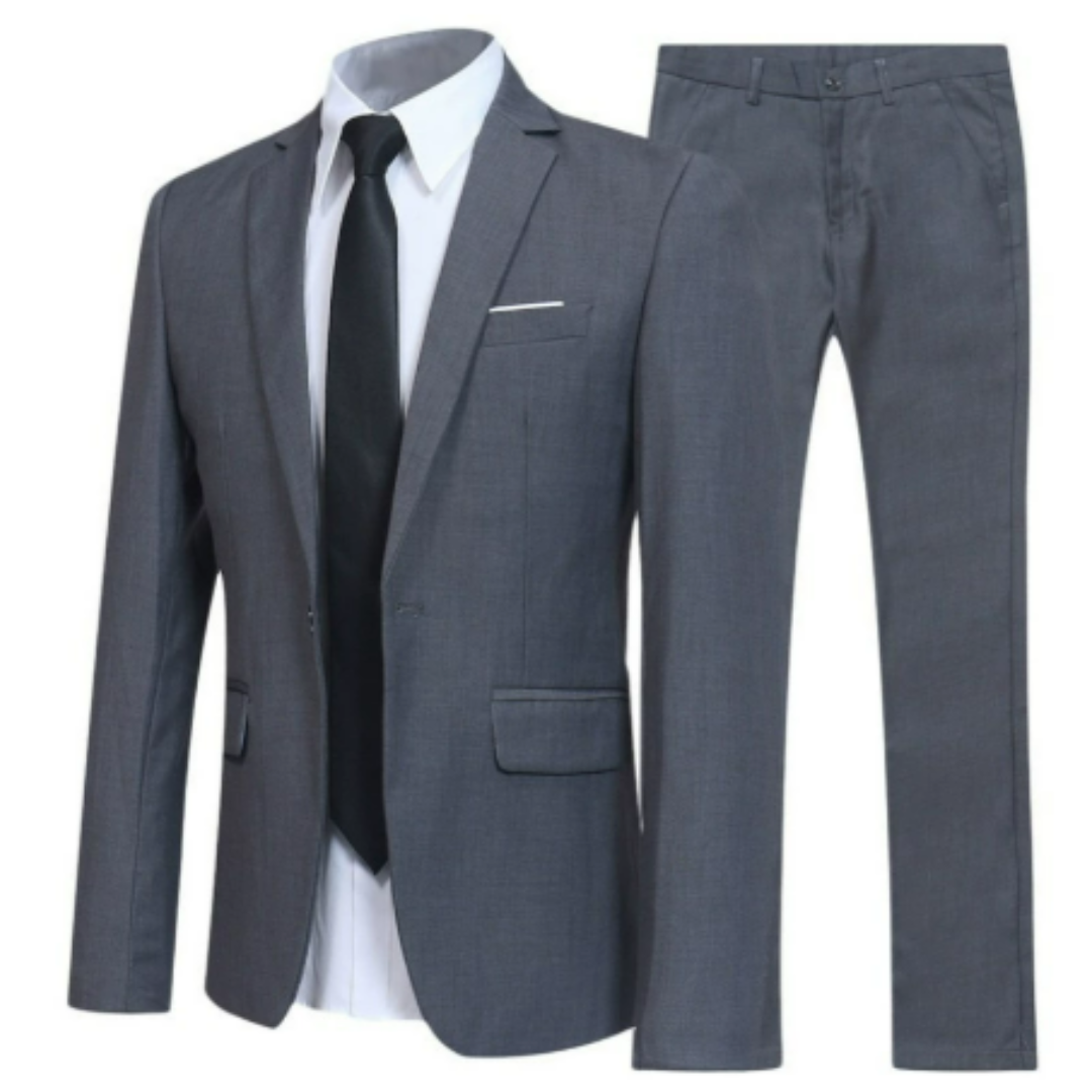Costume Deux Pièces Classique Pour Homme | Blazer Et Pantalon