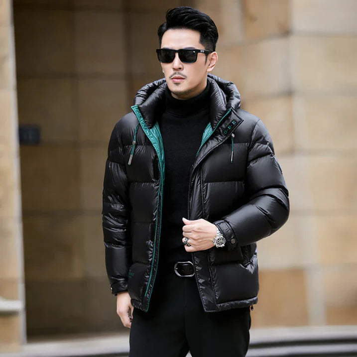 Doudoune À Capuche Pour Homme | Hiver