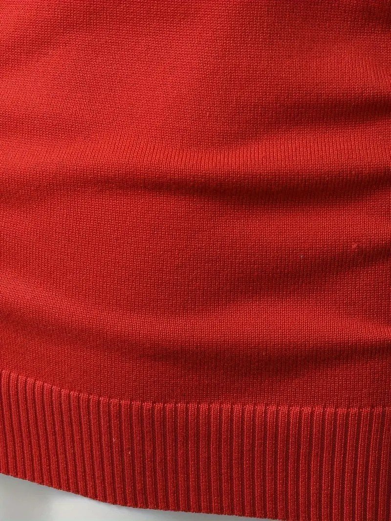 Pull de Noël Homme – Confortable avec Motifs de Rennes et Sapins 6