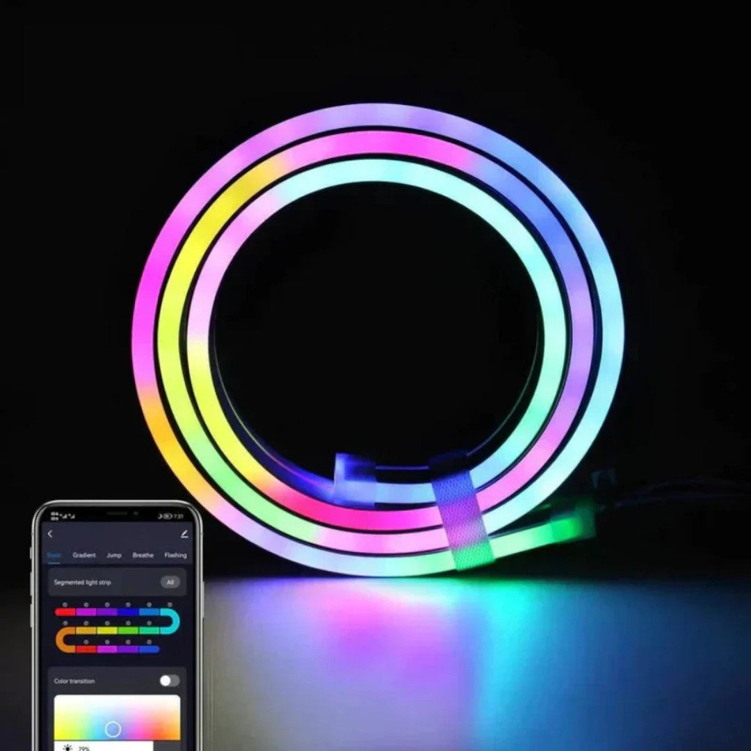 Guirlande LED À Corde Pour La Maison | Contrôle Par Application