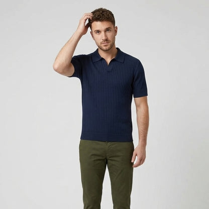 Blazer homme en coton à manches longues pour printemps-été avec deux boutons