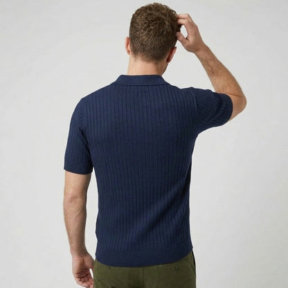 Blazer homme en coton à manches longues pour printemps-été avec deux boutons