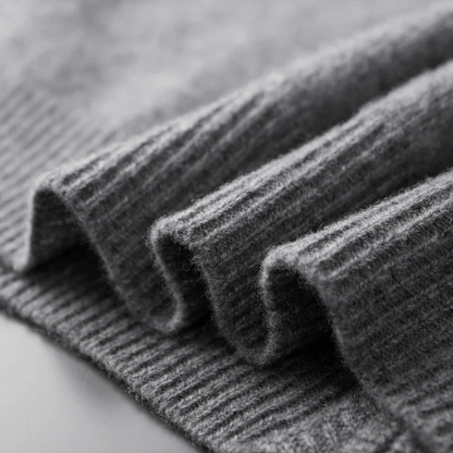 Veste En Cachemire Pour Homme Avec Manches Longues | Zippée