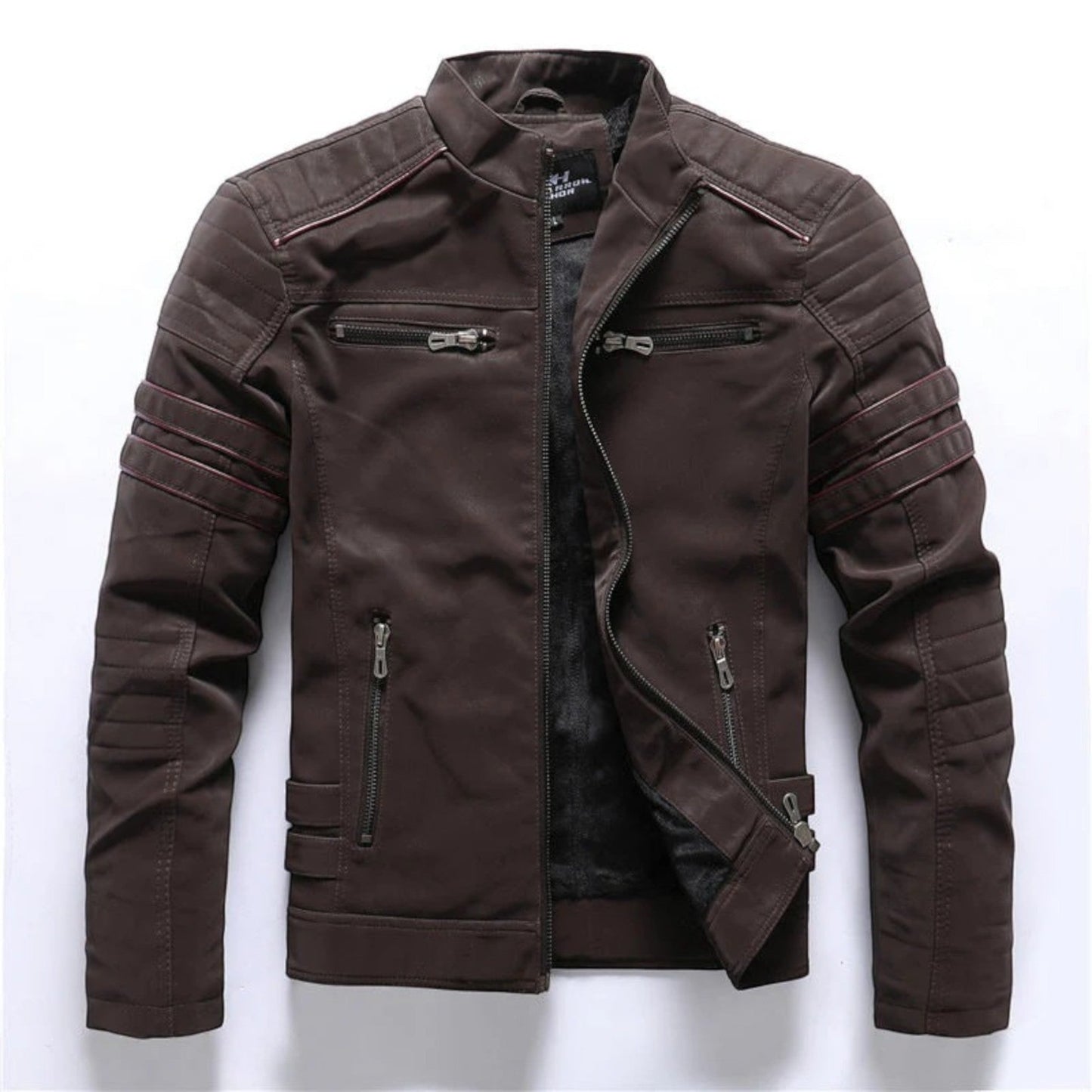 Sacha | Veste De Moto Confortable Pour Homme | Fermeture Éclair