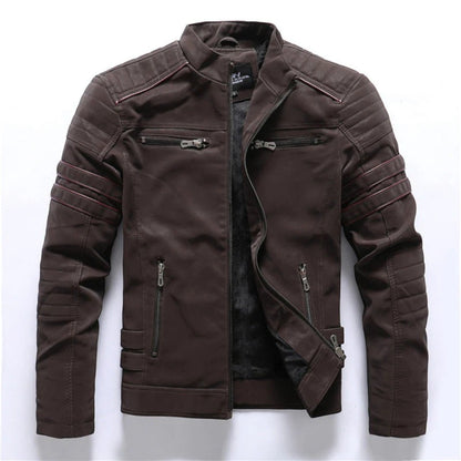 Sacha | Veste De Moto Confortable Pour Homme | Fermeture Éclair