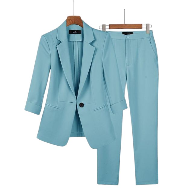 Ensemble Tailleur 2 Pièces Élégant pour Femme-lifestra.fr