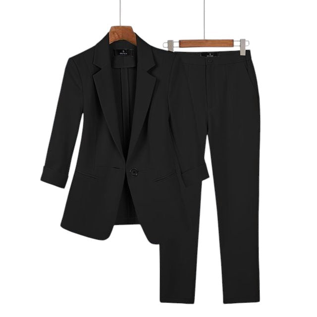 Ensemble Tailleur 2 Pièces Élégant pour Femme-lifestra.fr