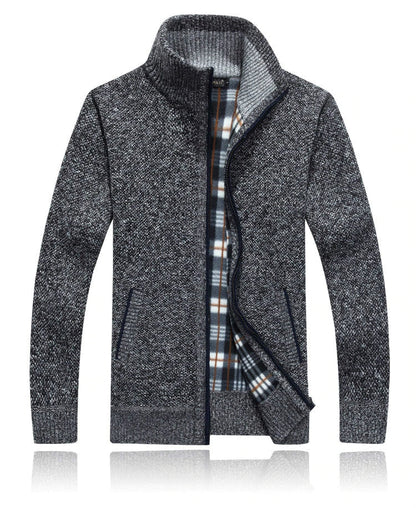 Pull Décontracté En Maille À Col Montant Pour Homme | Hiver