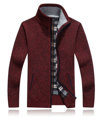 Pull Décontracté En Maille À Col Montant Pour Homme | Hiver