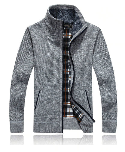 Pull Décontracté En Maille À Col Montant Pour Homme | Hiver