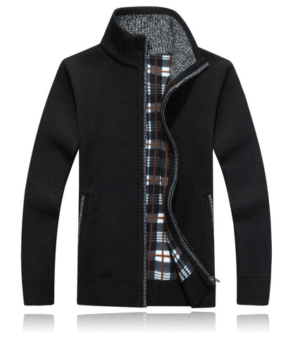 Pull Décontracté En Maille À Col Montant Pour Homme | Hiver