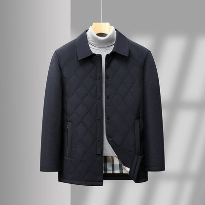 Veste D'hiver Pour Homme | Avec Col À Revers