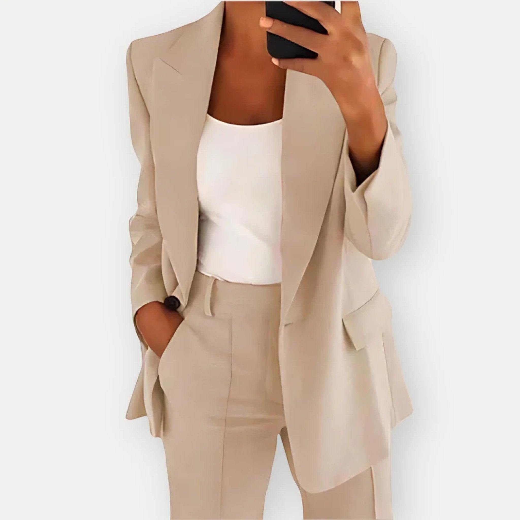 Pauline | Ensemble Blazer Élégant Pour Femmes