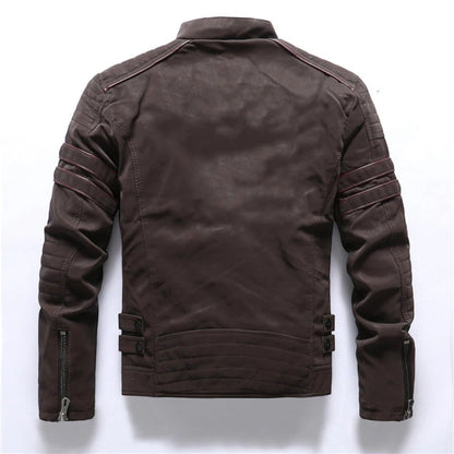 Sacha | Veste De Moto Confortable Pour Homme | Fermeture Éclair