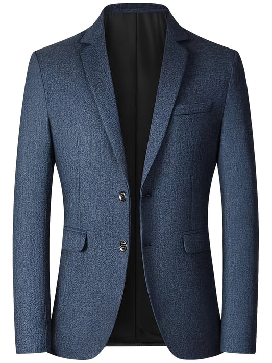 Veste Blazer Boutonnée Pour Homme | Hiver