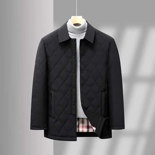 Veste D'hiver Pour Homme | Avec Col À Revers