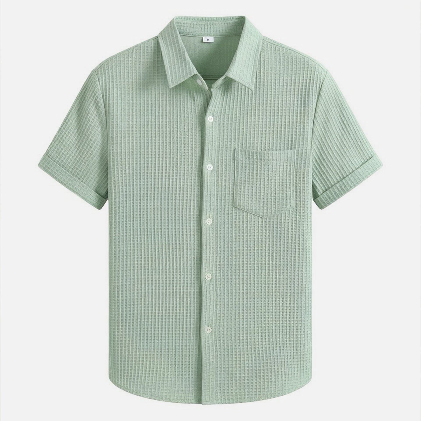 Chemise manches courtes en coton pour le printemps été