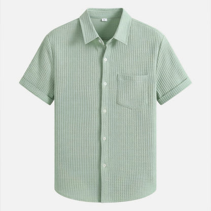 Chemise manches courtes en coton pour le printemps été