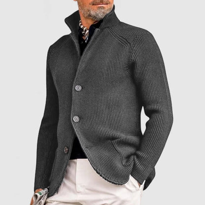 Cardigan Boutonné Tendance Pour Homme | Manches Longues
