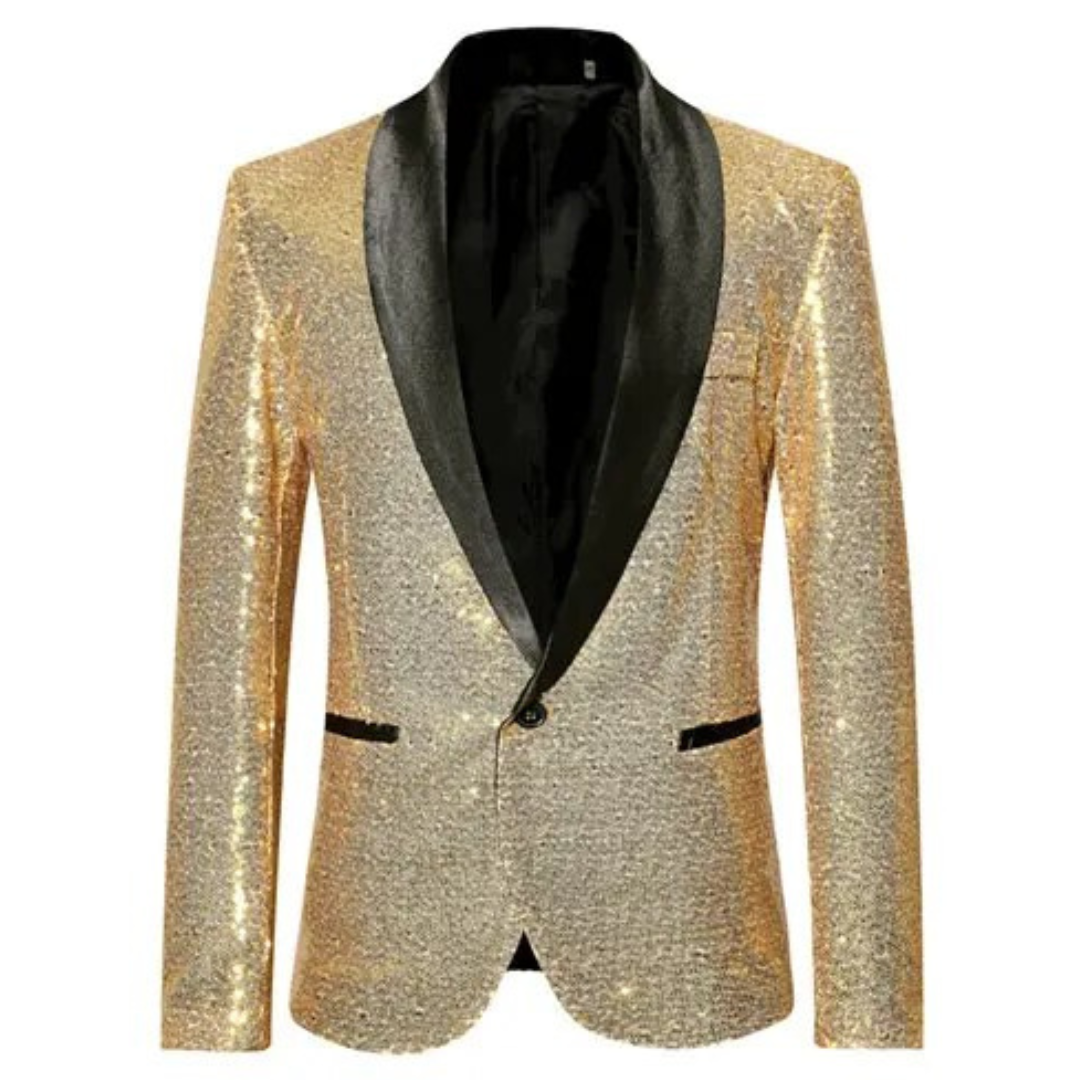 Blazer Formel Pour Homme Avec Paillettes | Fête