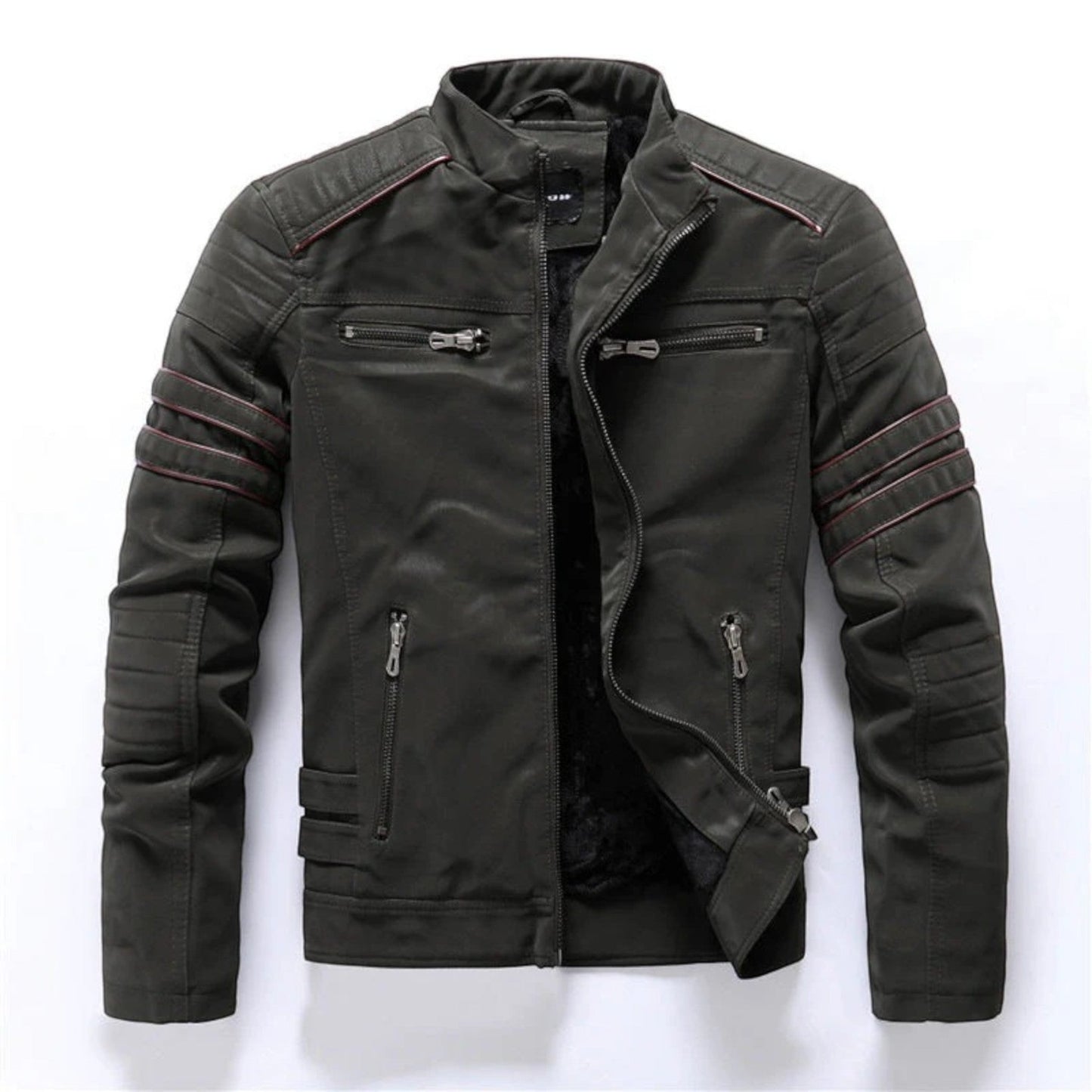 Sacha | Veste De Moto Confortable Pour Homme | Fermeture Éclair