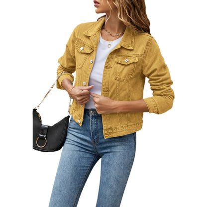 Veste En Jean Décontractée Pour Femme | Courte
