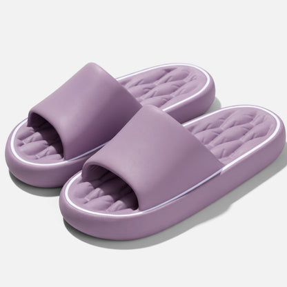 Chaussons unisex coton été chaussons maison antidérapants confort intérieur