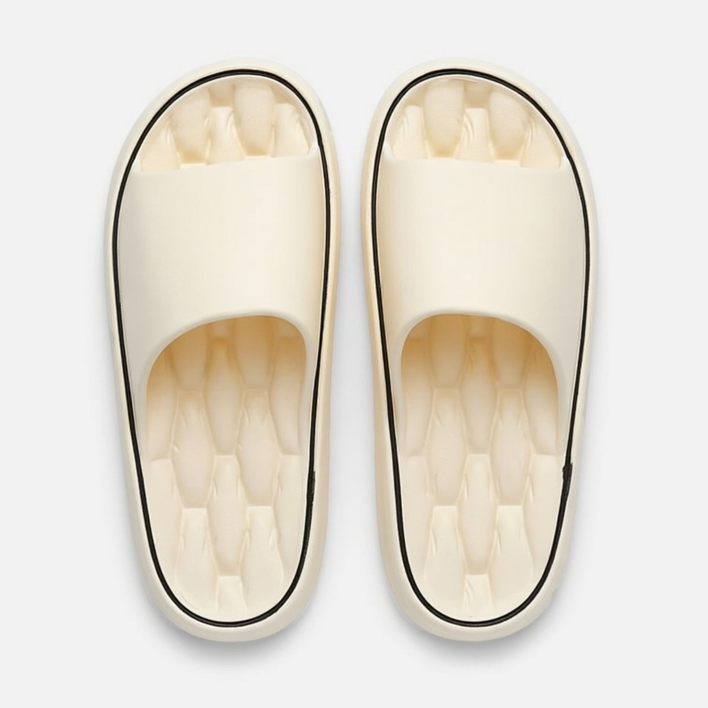 Chaussons unisex coton été chaussons maison antidérapants confort intérieur
