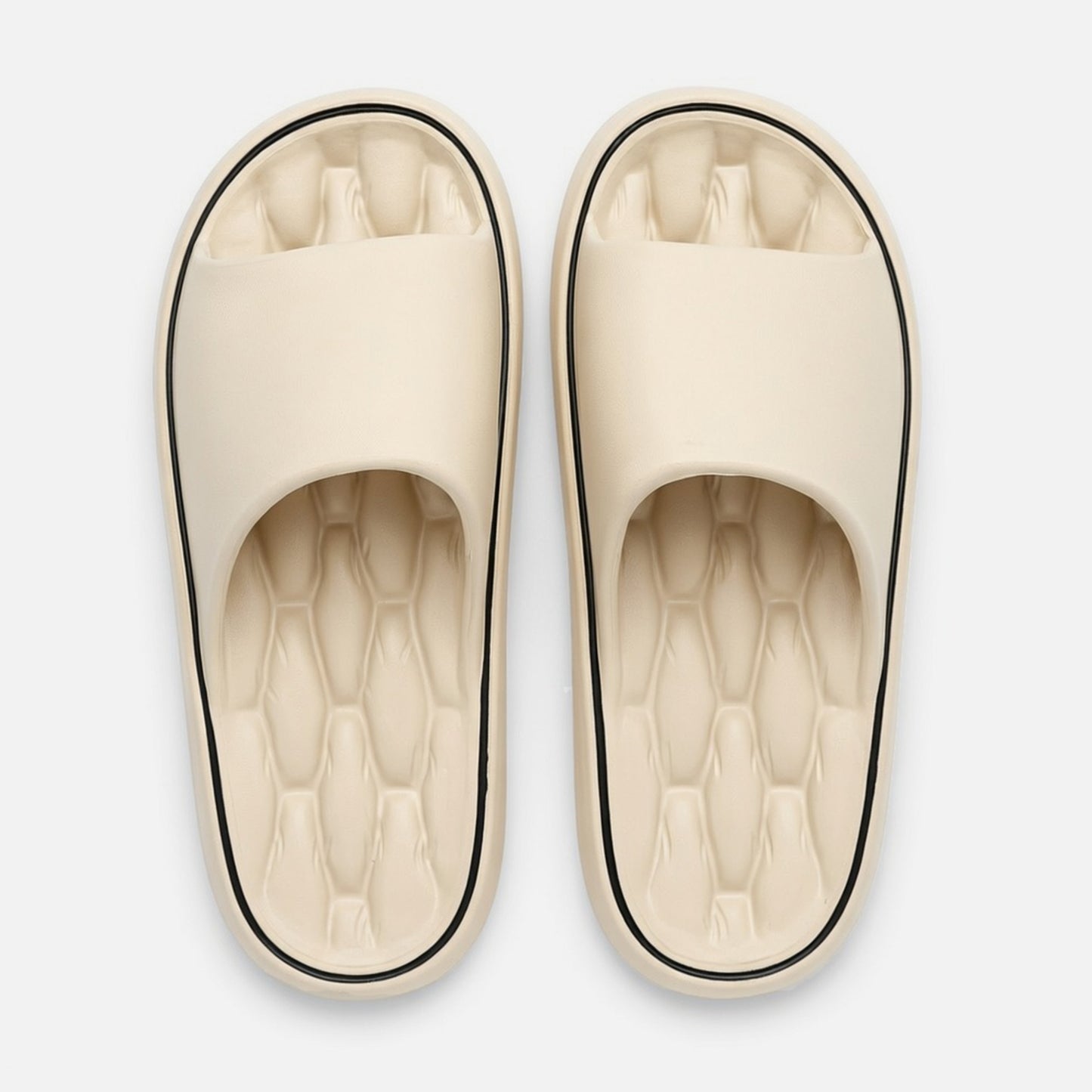Chaussons unisex coton été chaussons maison antidérapants confort intérieur