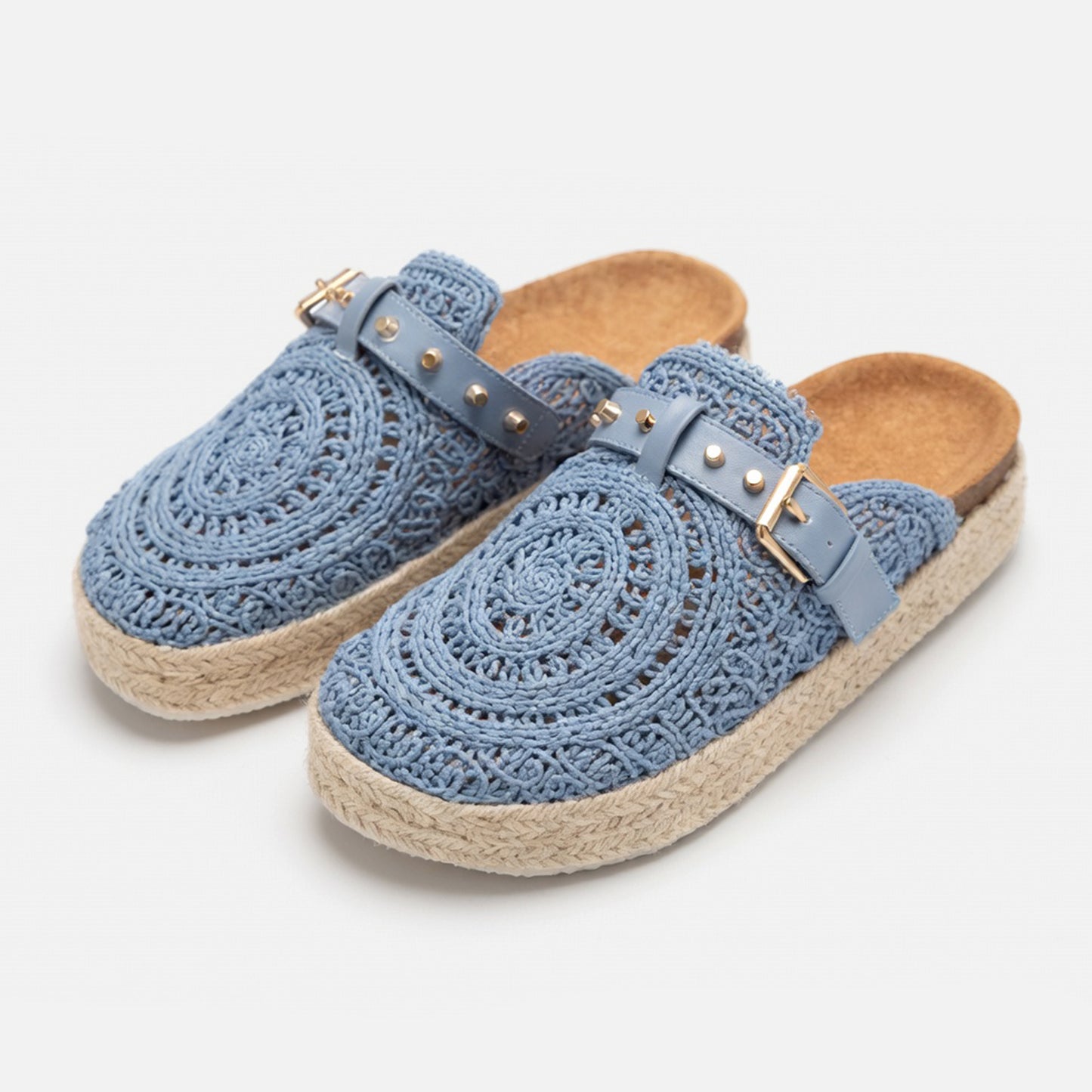 Sandales à enfiler cuir femme printemps été vacances