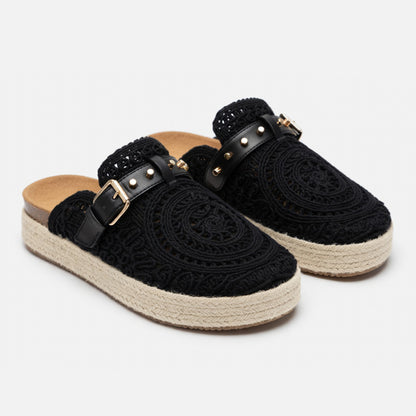 Sandales à enfiler cuir femme printemps été vacances