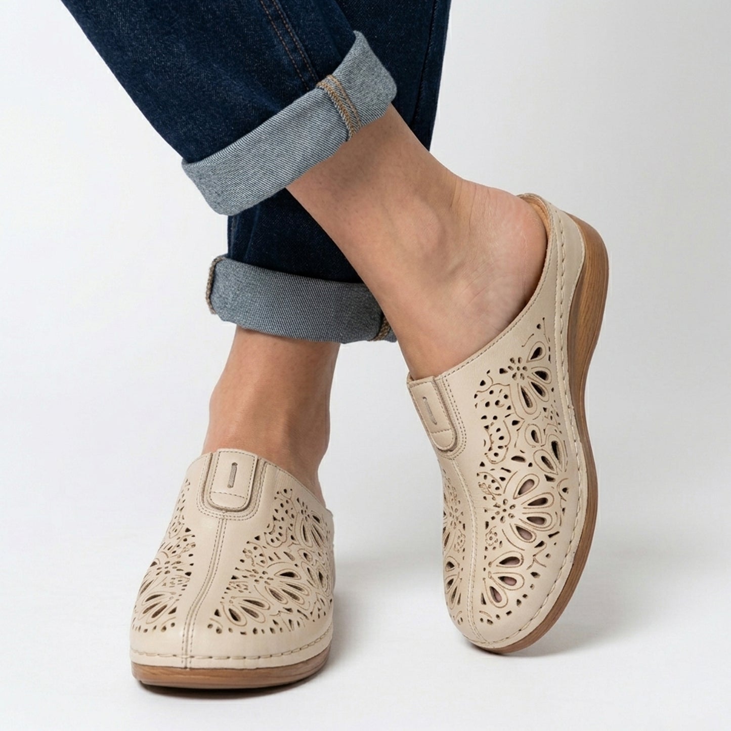 Sandales femme cuir printemps été