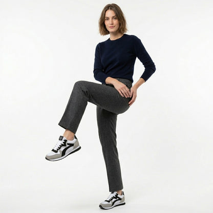 Baskets femme cuir vintage printemps été chaussures sport lacets semelle souple