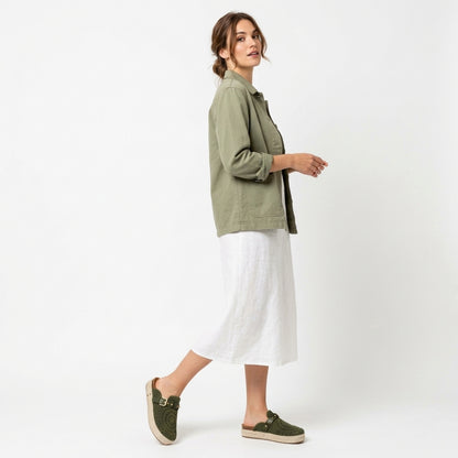 Sandales à enfiler cuir femme printemps été vacances