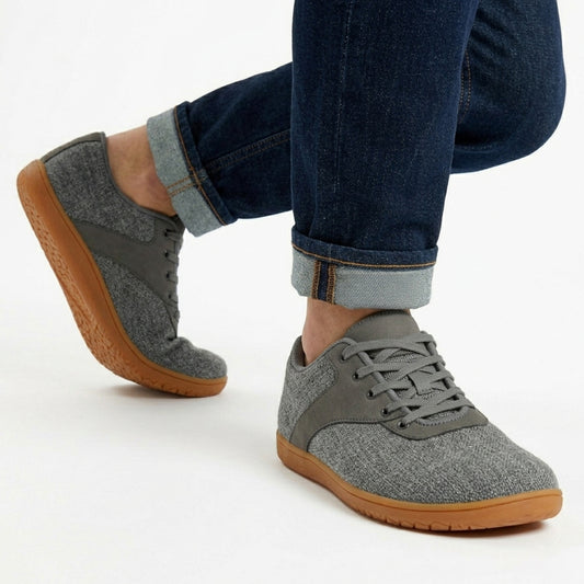 Baskets homme knit barefoot minimalistes larges zero drop printemps