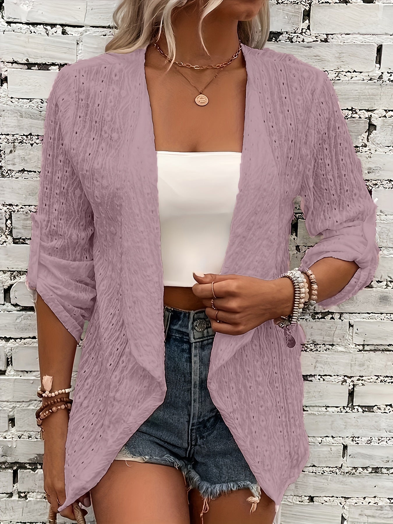 Cardigan Ouvert Tendance Pour Femme | Tendance