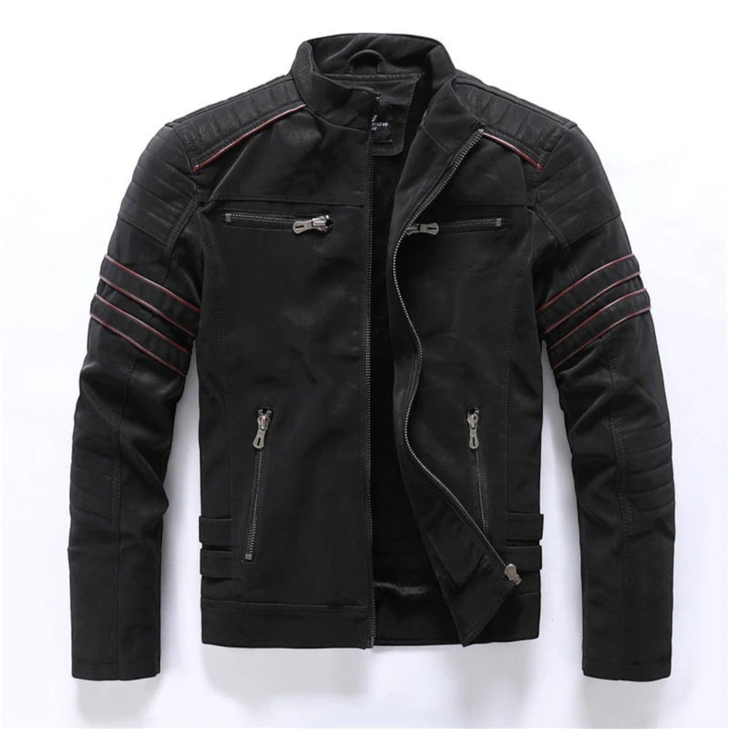 Sacha | Veste De Moto Confortable Pour Homme | Fermeture Éclair