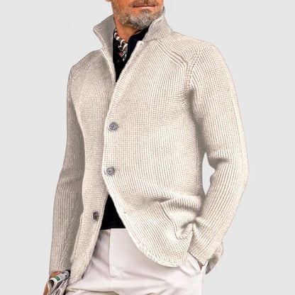 Cardigan Boutonné Tendance Pour Homme | Manches Longues