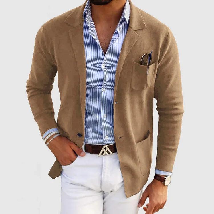 Blazer Homme À Manches Longues | Col Revers