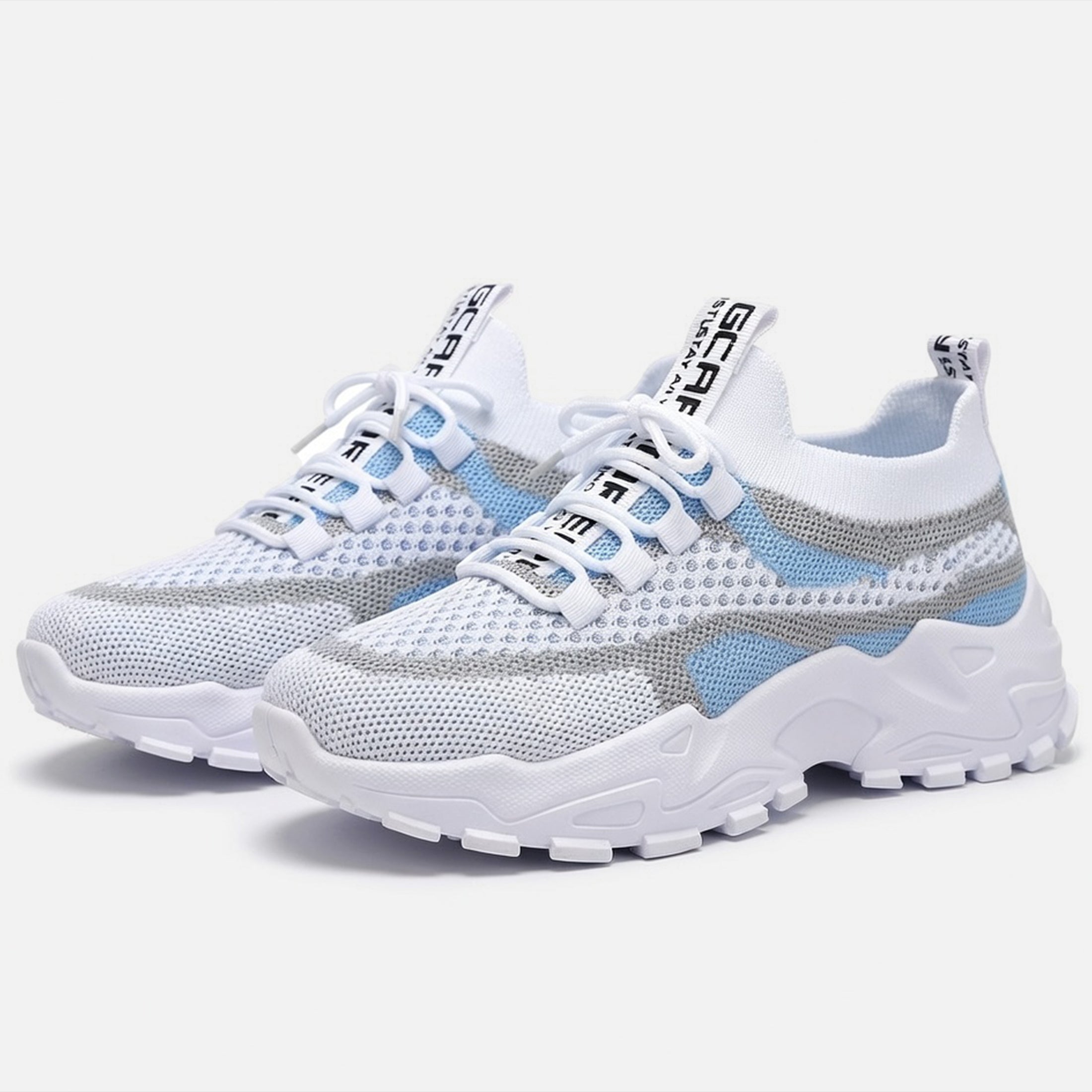 Baskets femme mesh été sneakers femme respirantes chaussures running plateforme