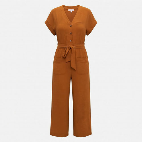 Pantalon homme coton élégant taille haute boutons devant printemps-été
