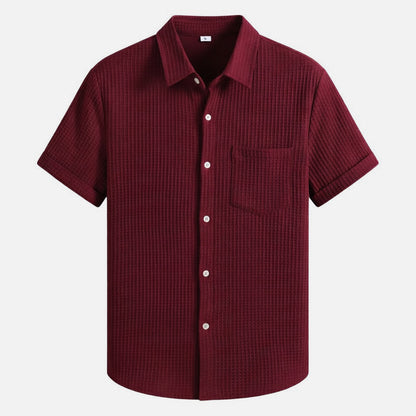 Chemise manches courtes en coton pour le printemps été