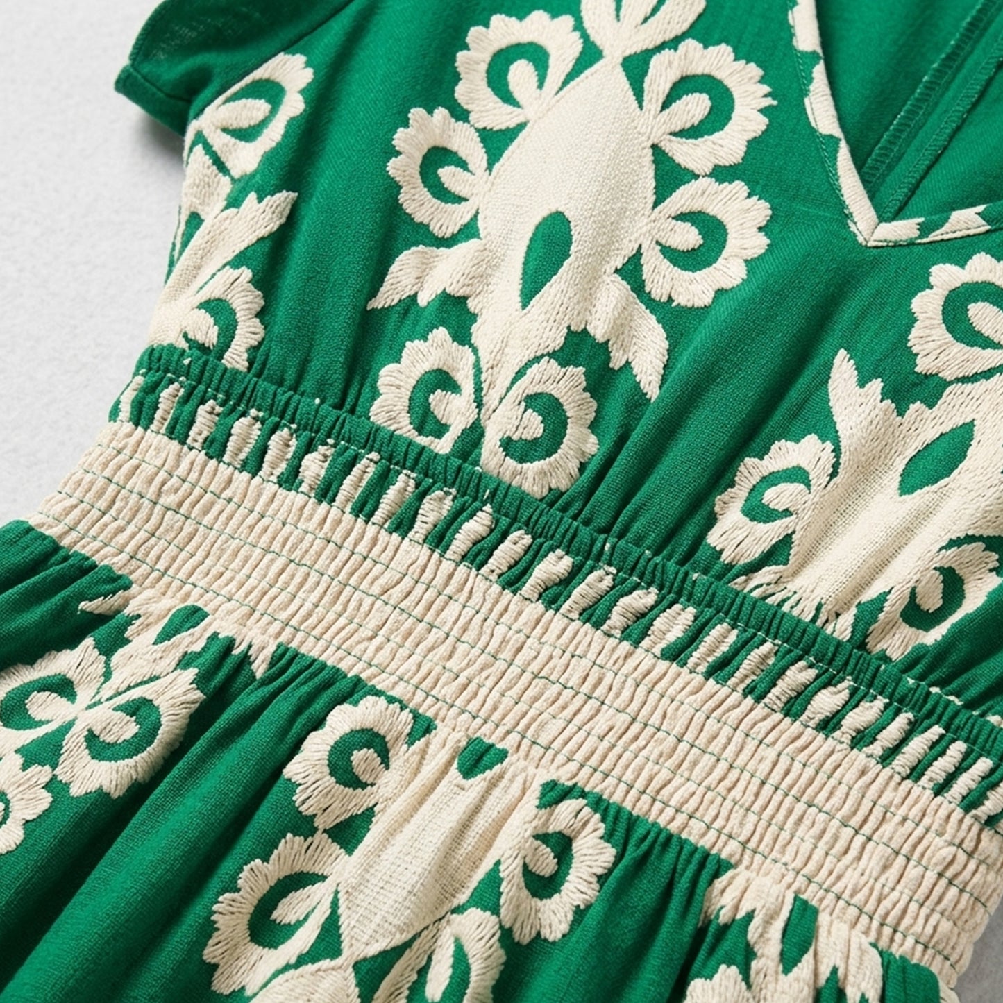 Robe trapèze femme en coton léger pour le printemps