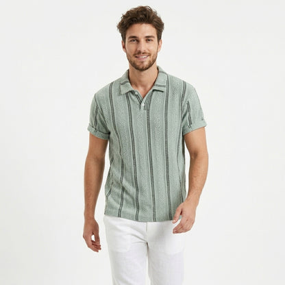 Chemise homme coton printemps été casual mode élégante régulière