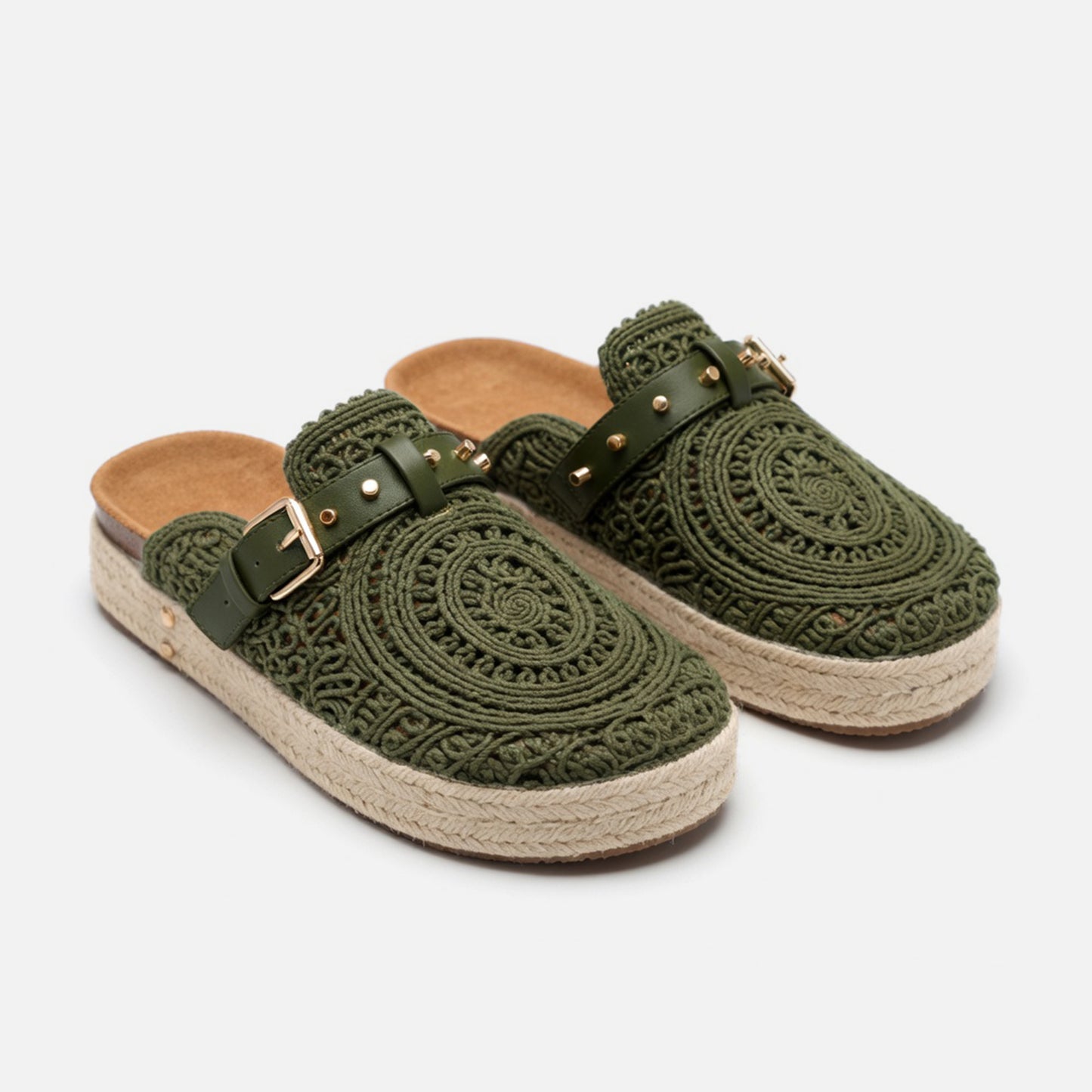 Sandales à enfiler cuir femme printemps été vacances