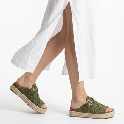 Sandales à enfiler cuir femme printemps été vacances