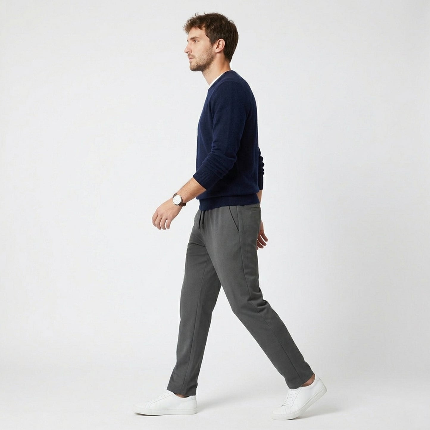 Pantalon homme fleece hiver pantalon jogging homme chaud coupe sport