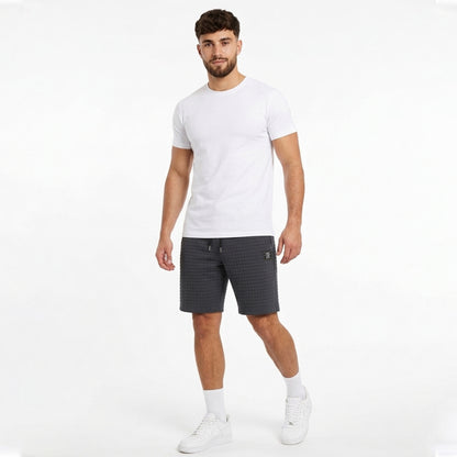 Short homme coton été confortable coupe décontractée pantalon court sportif