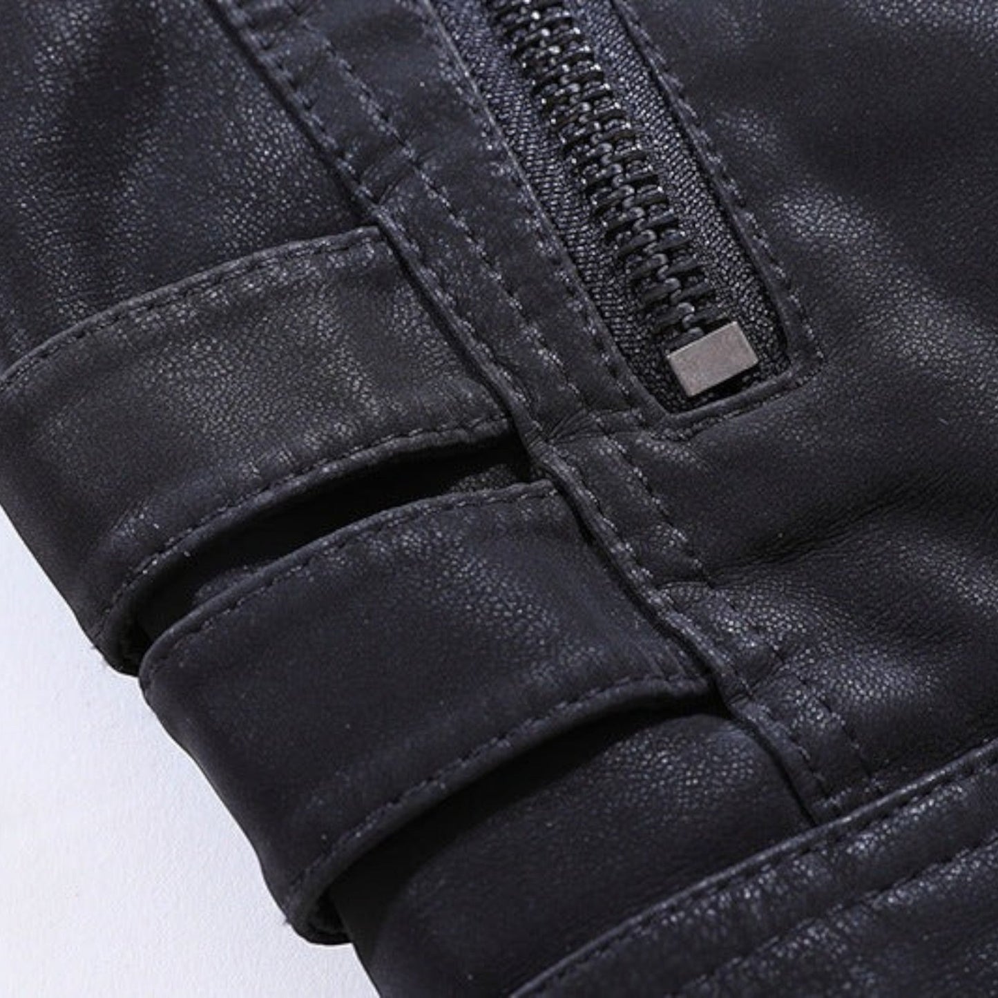 Sacha | Veste De Moto Confortable Pour Homme | Fermeture Éclair